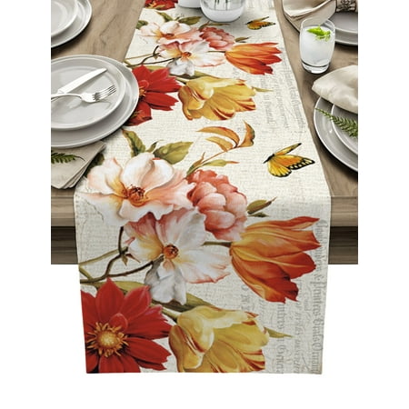 Beautiful Floral Print Table Runner Linen Home Table Runner Dining Table TV Cabinet Accessories Festival Wedding Decoration
Beautiful Floral Print Table Runner Linen Home Table Runner Dining Table TV Cabinet Accessories Festival Wedding Decoration