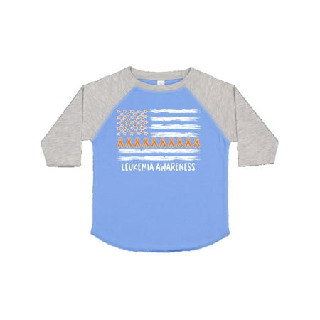 Inktastic Leukemia Awareness Orange Ribbons and Flag Gift Toddler Boy or Toddler Girl T-Shirt
Inktastic Leukemia Awareness Orange Ribbons and Flag Gift Toddler Boy or Toddler Girl T-Shirt