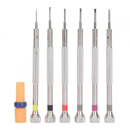 LAFGUR Screwdriver Set Stainless Steel Screwdriver Set With Slotted Crossed Bits Watches Removal Repair Tools Kit Watch Repair Tools
LAFGUR Screwdriver Set Stainless Steel Screwdriver Set With Slotted Crossed Bits Watches Removal Repair Tools Kit Watch Repair Tools