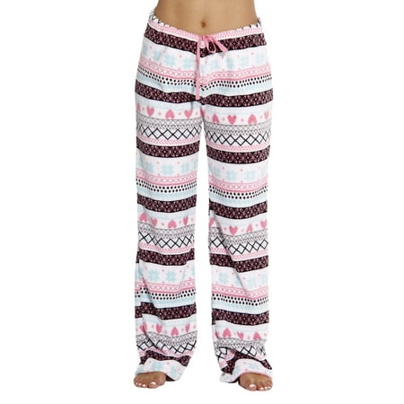 Just Love Women s Plush Pajama Pants - Soft and Cozy Lounge Pants in Petite to Plus Sizes (White - Heart Fairisle Large)
Just Love Women s Plush Pajama Pants - Soft and Cozy Lounge Pants in Petite to Plus Sizes (White - Heart Fairisle Large)