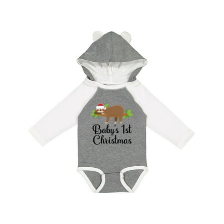 Inktastic Sloth Babys 1st Christmas Gift Baby Boy or Baby Girl Long Sleeve Bodysuit
Inktastic Sloth Babys 1st Christmas Gift Baby Boy or Baby Girl Long Sleeve Bodysuit