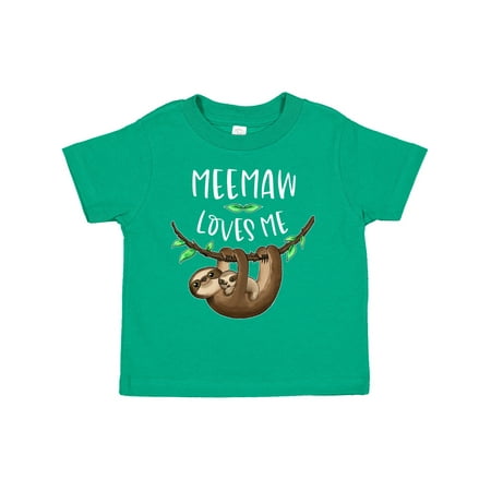 Inktastic Meemaw Loves Me Cute Sloth and Baby Gift Toddler Boy or Toddler Girl T-Shirt
Inktastic Meemaw Loves Me Cute Sloth and Baby Gift Toddler Boy or Toddler Girl T-Shirt