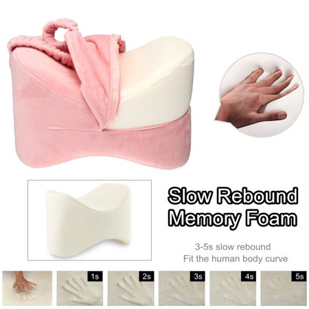 Memory Foam Knee Leg Pillow Cushion Pressure Pain Relief Rest for Side Sleep US