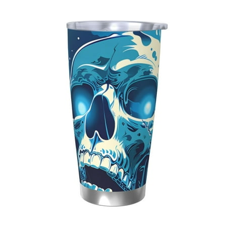 Gaeub Abstract Blue Skull Print 20-Ounce Stainless Steel Car Cup Tumblers Cups with Lids and Straw Coffee Cups for Adults Kids Home Car Office School Travel Party-Without Straw
Gaeub Abstract Blue Skull Print 20-Ounce Stainless Steel Car Cup Tumblers Cups with Lids and Straw Coffee Cups for Adults Kids Home Car Office School Travel Party-Without Straw