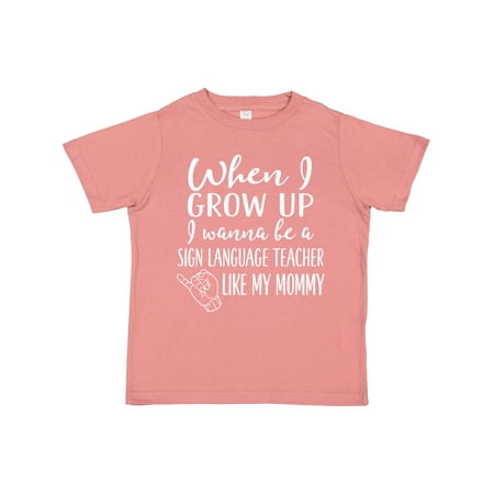 Inktastic Future Sign Language Teacher Like Mommy Gift Toddler Boy or Toddler Girl T-Shirt
Inktastic Future Sign Language Teacher Like Mommy Gift Toddler Boy or Toddler Girl T-Shirt