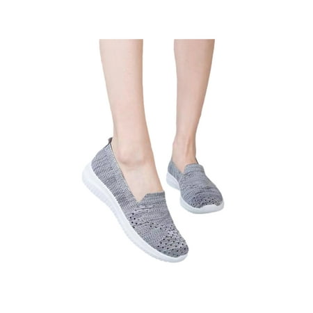 Zodanni Women Shoes Slip On Walking Shoe Mesh Sneakers Yoga Comfort Loafers Sports Color Block Hollow Out Gray 1# 7.5
Zodanni Women Shoes Slip On Walking Shoe Mesh Sneakers Yoga Comfort Loafers Sports Color Block Hollow Out Gray 1# 7.5
