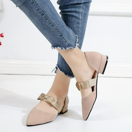 Women Casual Pointed Toe Flats Shoes Wear-resistant Sole Shoes for Spring Summer 37
Women Casual Pointed Toe Flats Shoes Wear-resistant Sole Shoes for Spring Summer 37