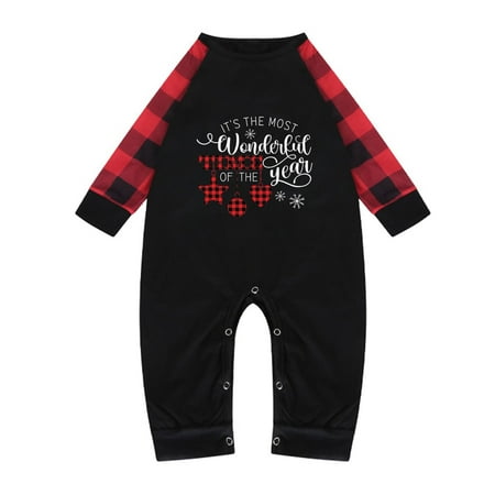 KEJIG Stylish Parent-child Attire Christmas Suits Patchwork Plaid Printed Homewear Round Neck Long Sleeve Pajamas Baby Sets
KEJIG Stylish Parent-child Attire Christmas Suits Patchwork Plaid Printed Homewear Round Neck Long Sleeve Pajamas Baby Sets