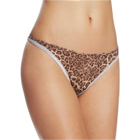 FREE PEOPLE Intimates Brown Animal Print Everyday Bikini Size: XS