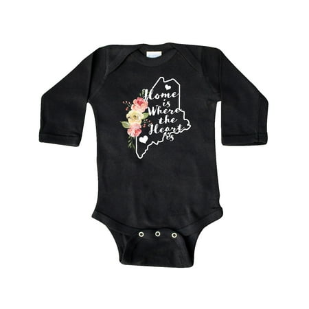 Inktastic Maine Home is Where the Heart is with Watercolor Floral Gift Baby Boy or Baby Girl Long Sleeve Bodysuit
Inktastic Maine Home is Where the Heart is with Watercolor Floral Gift Baby Boy or Baby Girl Long Sleeve Bodysuit