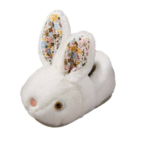 Kids Fashion Cute Autumn And Winter Slippers Flat Bottom Soft Warm And Comfortable Solid Color Cartoon Rabbit Shape
Kids Fashion Cute Autumn And Winter Slippers Flat Bottom Soft Warm And Comfortable Solid Color Cartoon Rabbit Shape