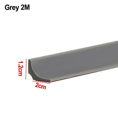 78inch Shower Threshold Water Dam Barrier Stopper for Bottom of Frameless Shower Door Silicone Sink Water Splash Guard for Kitchen Bathroom Countertop Edge Trim Shower Corner Water Guard for Bathtub
78inch Shower Threshold Water Dam Barrier Stopper for Bottom of Frameless Shower Door Silicone Sink Water Splash Guard for Kitchen Bathroom Countertop Edge Trim Shower Corner Water Guard for Bathtub