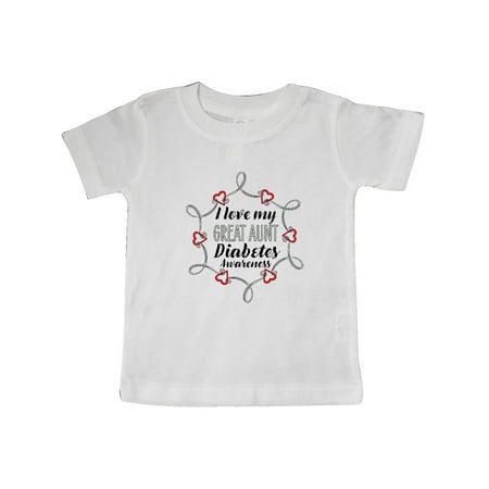 Inktastic I Love My Great Aunt Diabetes Awareness Gift Baby Boy or Baby Girl T-Shirt
Inktastic I Love My Great Aunt Diabetes Awareness Gift Baby Boy or Baby Girl T-Shirt