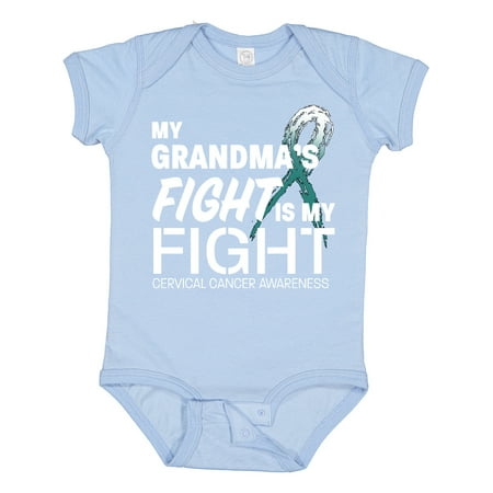 Inktastic My Grandma s Fight is My Fight- Cervical Cancer Awareness Gift Baby Boy or Baby Girl Bodysuit
Inktastic My Grandma s Fight is My Fight- Cervical Cancer Awareness Gift Baby Boy or Baby Girl Bodysuit