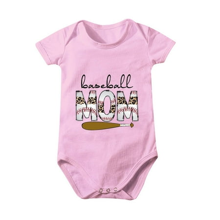 Penkiiy Toddler Baby Boys Girl Comfortable Mother s Day Baseball Print Short Sleeve Romper Jumpsuit kids Baby Easter Romper 12-18 Months Pink on Clearance
Penkiiy Toddler Baby Boys Girl Comfortable Mother s Day Baseball Print Short Sleeve Romper Jumpsuit kids Baby Easter Romper 12-18 Months Pink on Clearance