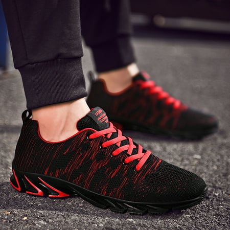 ZXHACSJ Men s Fashion Outdoor Mesh Casual Sports Shoes Runing Breathable Shoes Red 40
ZXHACSJ Men s Fashion Outdoor Mesh Casual Sports Shoes Runing Breathable Shoes Red 40