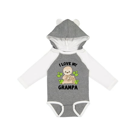 Inktastic Cute Sloth I Love My Grampa with Green Leaves Gift Baby Boy or Baby Girl Long Sleeve Bodysuit
Inktastic Cute Sloth I Love My Grampa with Green Leaves Gift Baby Boy or Baby Girl Long Sleeve Bodysuit