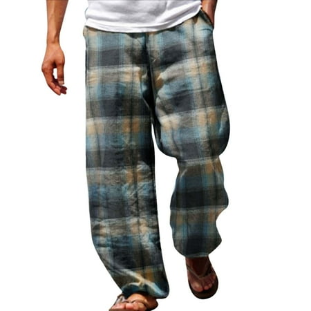 ceyhen Scrub Pants Heavyweight Cotton Waffle Long Johns Thermal Underwear For Men