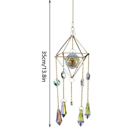 BYCZX Hanging Crystal Wind Chimes Prism- Pendant Crystal Decoration Home Decoration
BYCZX Hanging Crystal Wind Chimes Prism- Pendant Crystal Decoration Home Decoration