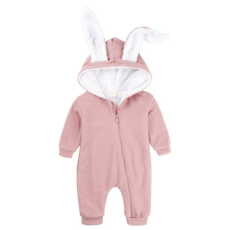 YWDJ 2022 Baby Onesies 3M-18M Newborn Infant Baby Girls Boys Thick Warm Jumpsuit Rabbit Bunny Romper Playsuit Pink 90
YWDJ 2022 Baby Onesies 3M-18M Newborn Infant Baby Girls Boys Thick Warm Jumpsuit Rabbit Bunny Romper Playsuit Pink 90