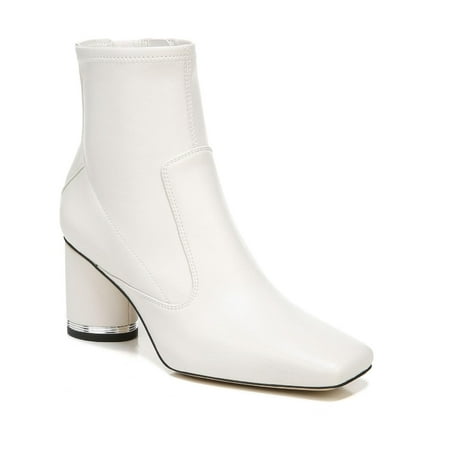 Franco Sarto Womens Pisa Booty Heel Square Toe Ankle Boots