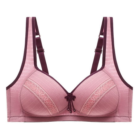 CAICJ98 Lingerie for Women Women Lace Front Buckle Prints Underwear without Rims Vest Lace Plus Size Bra Sports Bra with Non (Pink 38)
CAICJ98 Lingerie for Women Women Lace Front Buckle Prints Underwear without Rims Vest Lace Plus Size Bra Sports Bra with Non (Pink 38)