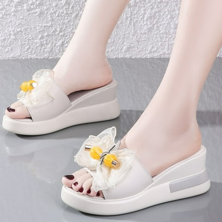 〖Yilirongyumm〗 Beige 40 Sandals Women Fashion Summer Women Sandals Wedge Heel Platform Lightweight Ribbon Bow Open Toe
〖Yilirongyumm〗 Beige 40 Sandals Women Fashion Summer Women Sandals Wedge Heel Platform Lightweight Ribbon Bow Open Toe