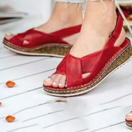 〖Yilirongyumm〗 Red 35 Sandals Women Ladies Summer Hollow Out Wedge Buckle Sandals Casual Shoes
〖Yilirongyumm〗 Red 35 Sandals Women Ladies Summer Hollow Out Wedge Buckle Sandals Casual Shoes