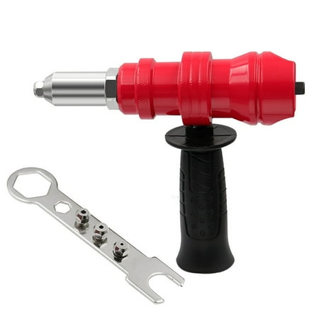 Rivet Tools Adapter Electric Rivet Machine Head 2.4mm-4.8mm Cordless Riveting Drill Tool with Removable Plastic Handle
Rivet Tools Adapter Electric Rivet Machine Head 2.4mm-4.8mm Cordless Riveting Drill Tool with Removable Plastic Handle