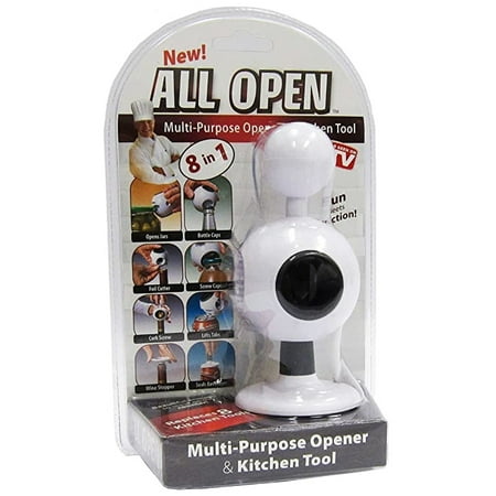 Northern Response as Seen on TV All Open Multi-Purpose Can Jar Opener Kitchen Tool White
Northern Response as Seen on TV All Open Multi-Purpose Can Jar Opener Kitchen Tool White