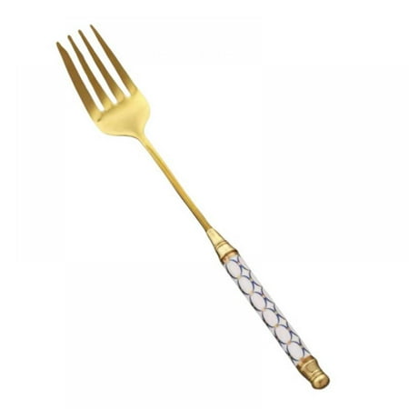 Retap 7.5 inches Classic Gold 304 Stainless Steel Dinner Forks for Home Kitchen or Restaurant
Retap 7.5 inches Classic Gold 304 Stainless Steel Dinner Forks for Home Kitchen or Restaurant