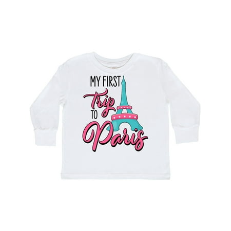 Inktastic My First Trip to Paris Gift Toddler Boy or Toddler Girl Long Sleeve T-Shirt
Inktastic My First Trip to Paris Gift Toddler Boy or Toddler Girl Long Sleeve T-Shirt