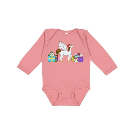 Inktastic Christmas Unicorn with Gifts and Santa Hat Gift Baby Boy or Baby Girl Long Sleeve Bodysuit
Inktastic Christmas Unicorn with Gifts and Santa Hat Gift Baby Boy or Baby Girl Long Sleeve Bodysuit