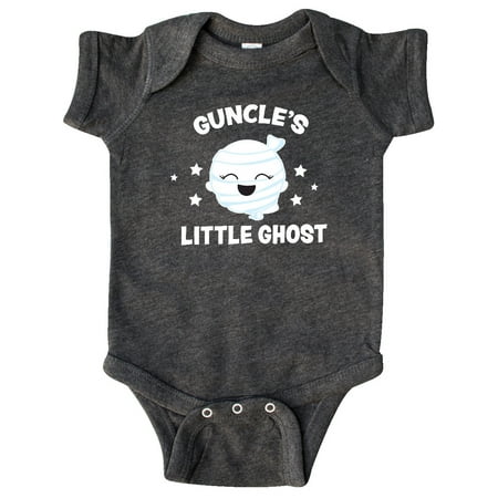 Inktastic Cute Guncle s Little Ghost with Stars Gift Baby Girl Bodysuit