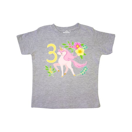 Inktastic Third Birthday Pink Unicorn with Flowers Gift Toddler Boy or Toddler Girl T-Shirt
Inktastic Third Birthday Pink Unicorn with Flowers Gift Toddler Boy or Toddler Girl T-Shirt