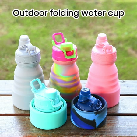 Xinhuadsh 500ml Plastic Folding Cup with Lid Large Capacity Leak-proof Portable Food Grade Drinkware Colorful Outdoor Sports Hiking Travel Water Mug Outdoor Supplies
Xinhuadsh 500ml Plastic Folding Cup with Lid Large Capacity Leak-proof Portable Food Grade Drinkware Colorful Outdoor Sports Hiking Travel Water Mug Outdoor Supplies
