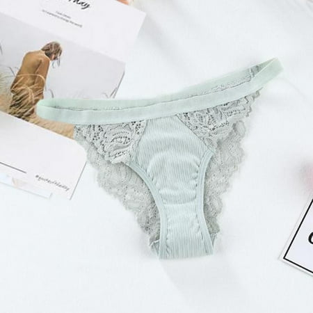 MRULIC panties for women Color Lace Bowknot Thong Ladies Panties Solid Lowwaist Sexy Briefs Women s Panties Green + L
MRULIC panties for women Color Lace Bowknot Thong Ladies Panties Solid Lowwaist Sexy Briefs Women s Panties Green + L