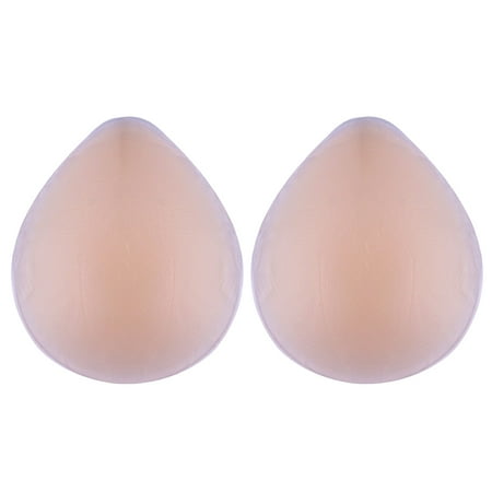 HEMOTON 2pcs Waterproof Silicone Pad Swimming Swimming Sticker Reusable Breast Pasties