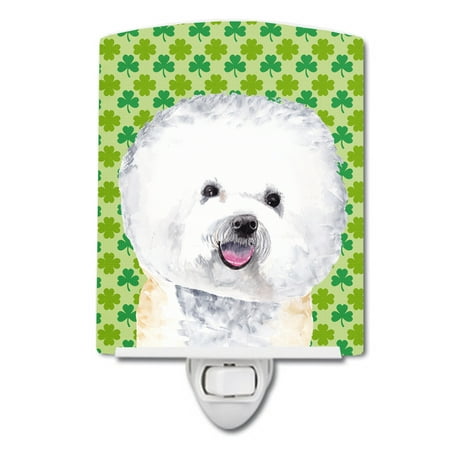 Caroline s Treasures SC9282CNL Bichon Frise St. Patrick s Day Shamrock Portrait Ceramic Night Light 6x4x3 multicolor
Caroline s Treasures SC9282CNL Bichon Frise St. Patrick s Day Shamrock Portrait Ceramic Night Light 6x4x3 multicolor