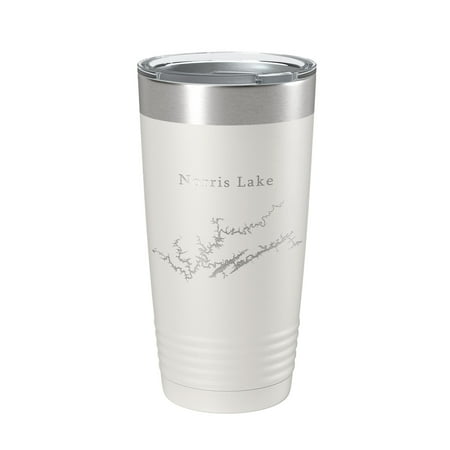 Norris Lake Map Tumbler Travel Mug Insulated Laser Engraved Coffee Cup Tennessee 20 oz White
Norris Lake Map Tumbler Travel Mug Insulated Laser Engraved Coffee Cup Tennessee 20 oz White