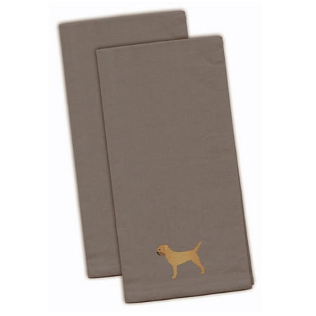 Carolines Treasures BB3389GYTWE Border Terrier Gray Embroidered Towel Set of 2 19 X 25 multicolor
Carolines Treasures BB3389GYTWE Border Terrier Gray Embroidered Towel Set of 2 19 X 25 multicolor