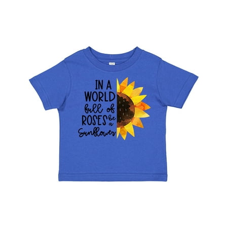 Inktastic Summer in a World Full of Roses Be a Sunflower Gift Toddler Boy or Toddler Girl T-Shirt
Inktastic Summer in a World Full of Roses Be a Sunflower Gift Toddler Boy or Toddler Girl T-Shirt