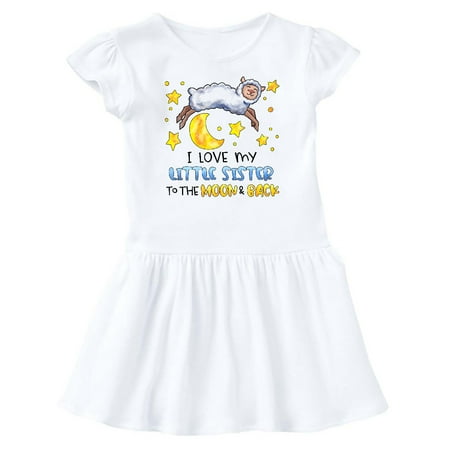 Inktastic I Love my Little Sister to the Moon and Back- Cute Sheep Gift Baby Girl Dress
Inktastic I Love my Little Sister to the Moon and Back- Cute Sheep Gift Baby Girl Dress