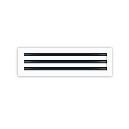 20x6 Modern AC Vent Cover - Decorative White Air Vent - Standard Linear Slot Diffuser - Register Grille for Ceiling Walls & Floors - Texas Buildmart
20x6 Modern AC Vent Cover - Decorative White Air Vent - Standard Linear Slot Diffuser - Register Grille for Ceiling Walls & Floors - Texas Buildmart