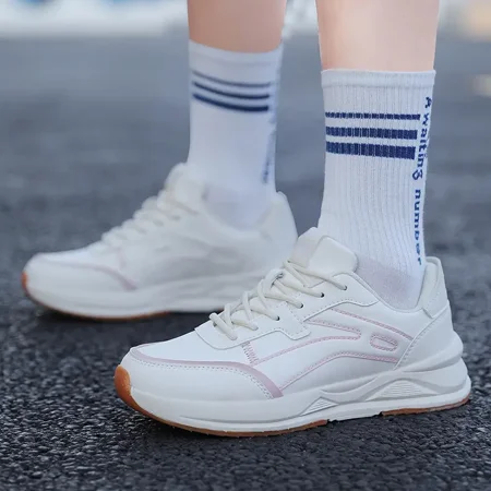 Women‘s Running Sneakers Waterproof Non-Slip Casual Faux Leather Shoes Women‘s Sport Footwear
Women‘s Running Sneakers Waterproof Non-Slip Casual Faux Leather Shoes Women‘s Sport Footwear
