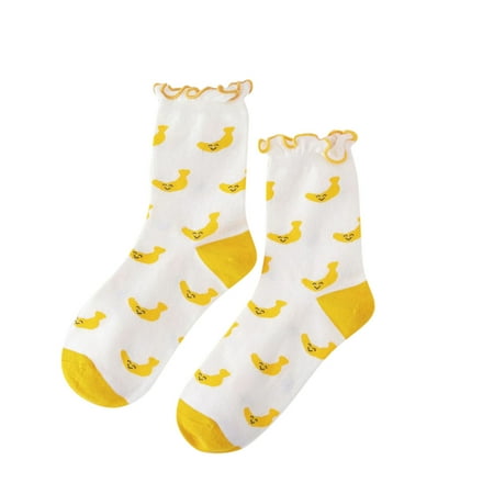 Socks for Women Autumn and Winter Fruit Printing Matching Thickened Warm Mid Tube Thick Boot Socks
Socks for Women Autumn and Winter Fruit Printing Matching Thickened Warm Mid Tube Thick Boot Socks