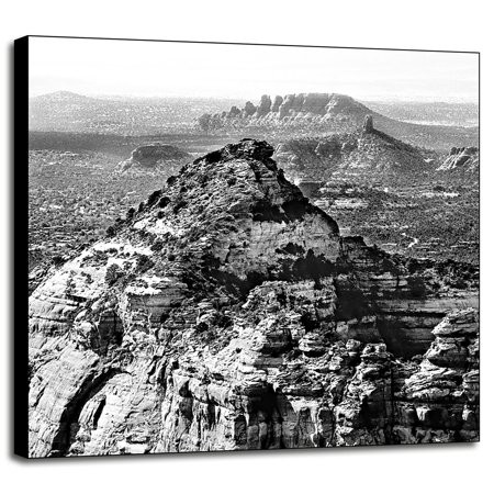 Mountain Top Ridge-HARLAN78278 Print 20"x20" by Harold Silverman - Landscapes in a Canvas Stretched on 3/4" Bars