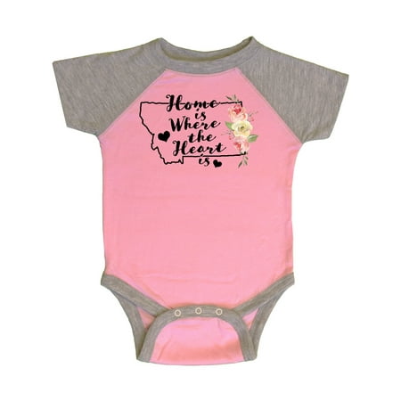 Inktastic Montana Home is Where the Heart is with Watercolor Floral Gift Baby Boy or Baby Girl Bodysuit
Inktastic Montana Home is Where the Heart is with Watercolor Floral Gift Baby Boy or Baby Girl Bodysuit