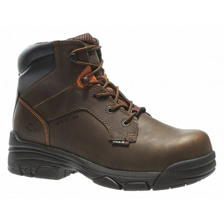 Wolverine 6 Work Boot 7 M Brown Composite PR W10113