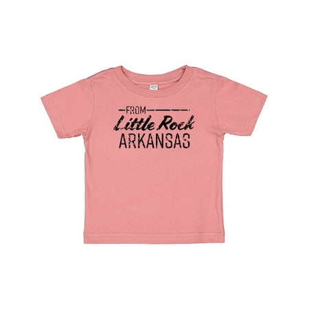 Inktastic From Little Rock Arkansas in Black Distressed Text Gift Baby Boy or Baby Girl T-Shirt
Inktastic From Little Rock Arkansas in Black Distressed Text Gift Baby Boy or Baby Girl T-Shirt